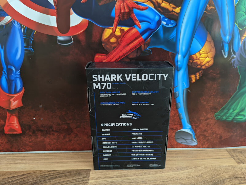 96g gamer SharkGaming PMW3360 Velocity Gaming Shark RGB M70 mouse.jpg